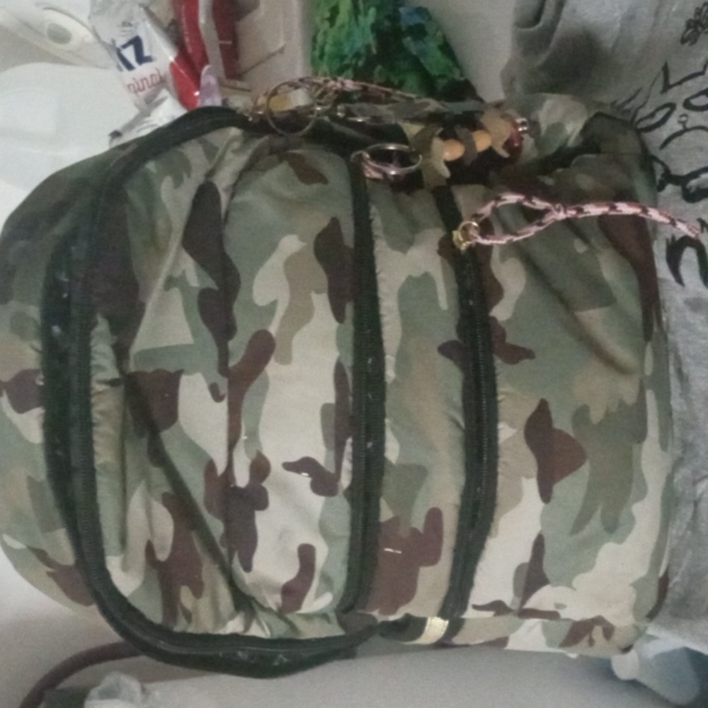 Puffer Camouflage backpack